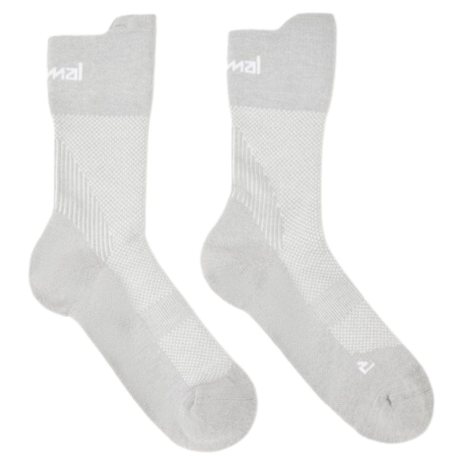 Calcetin NNormal Running Gris Claro