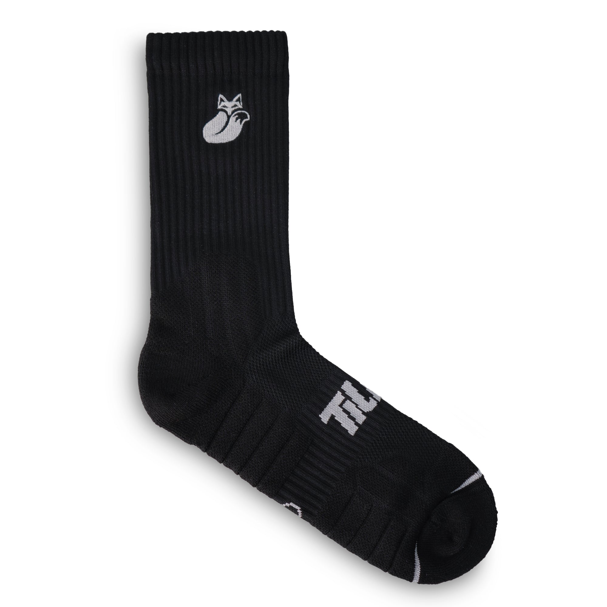 Calcetin Crew negro colores D4 Tilki Lehinde - Sur SportsVestuario