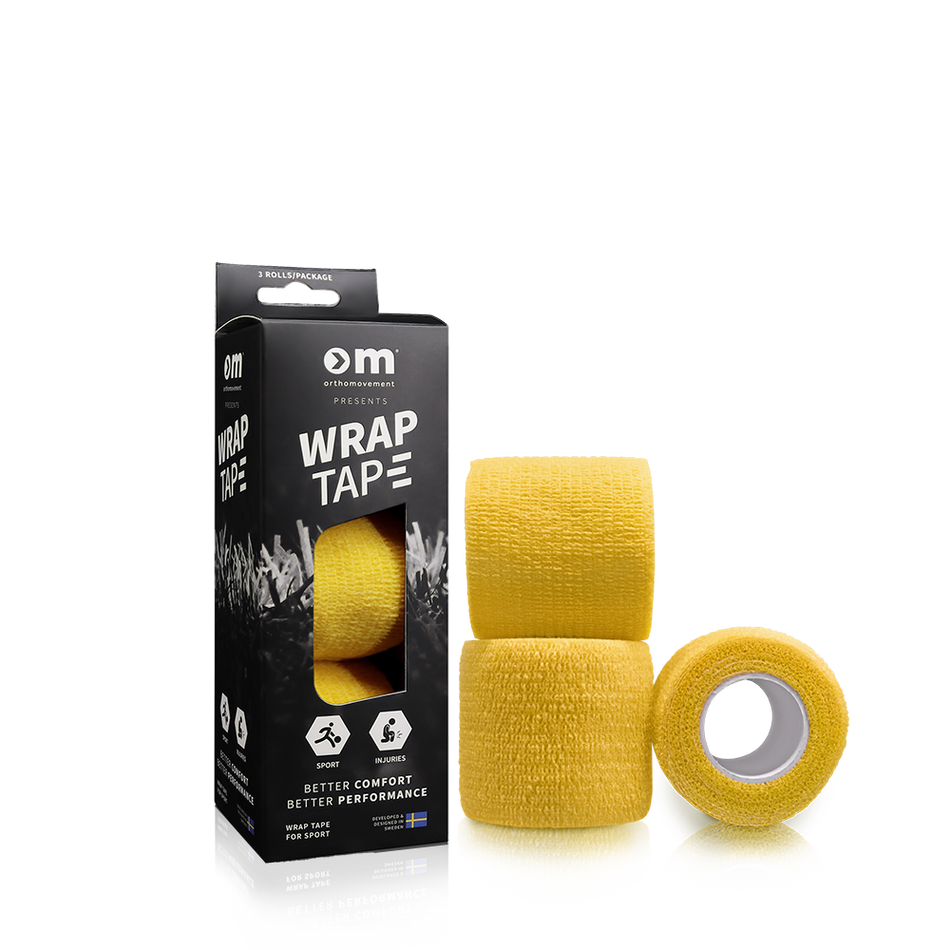 Banda Orthomovement Wrap Tape Amarilla X3 - Sur Sports