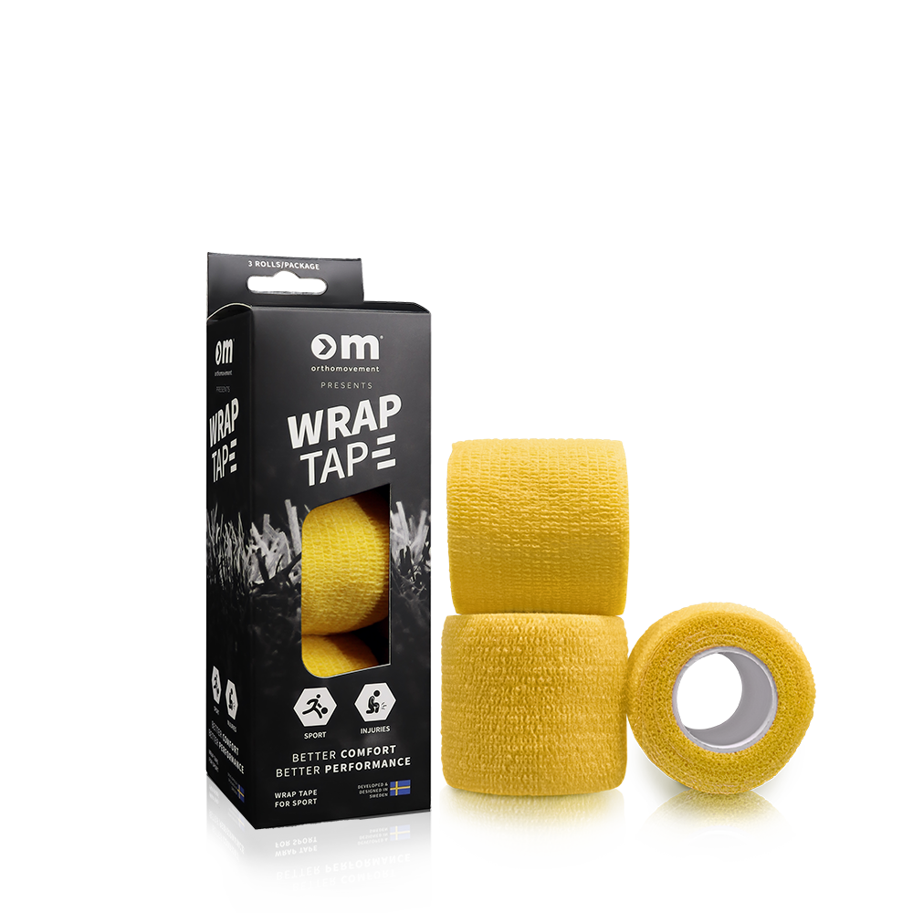 Banda Orthomovement Wrap Tape Amarilla X3 - Sur Sports