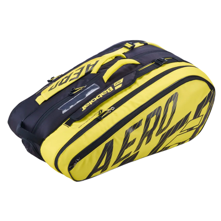 Bolso Babolat Pure Aero Negro Amarillo X12 - Sur Sports