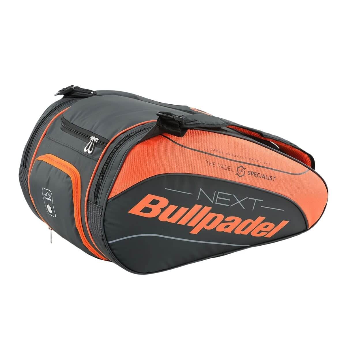 Bolso Paletero Bullpadel Next Negro Naranjo BPP 22005 - Sur Sports