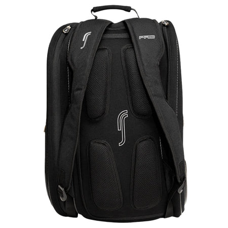 Bolso Robin Soderling Pro Negro Blanco - Sur Sports