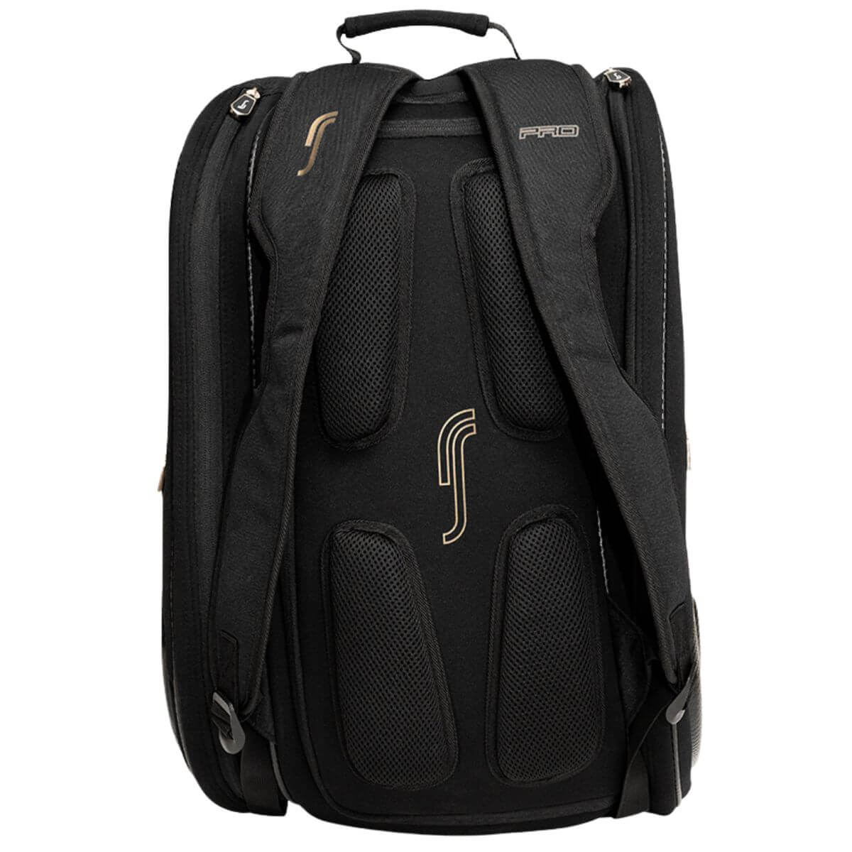 Bolso Robin Soderling Pro Negro Oro - Sur Sports