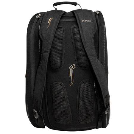Bolso Robin Soderling Pro Negro Oro - Sur Sports