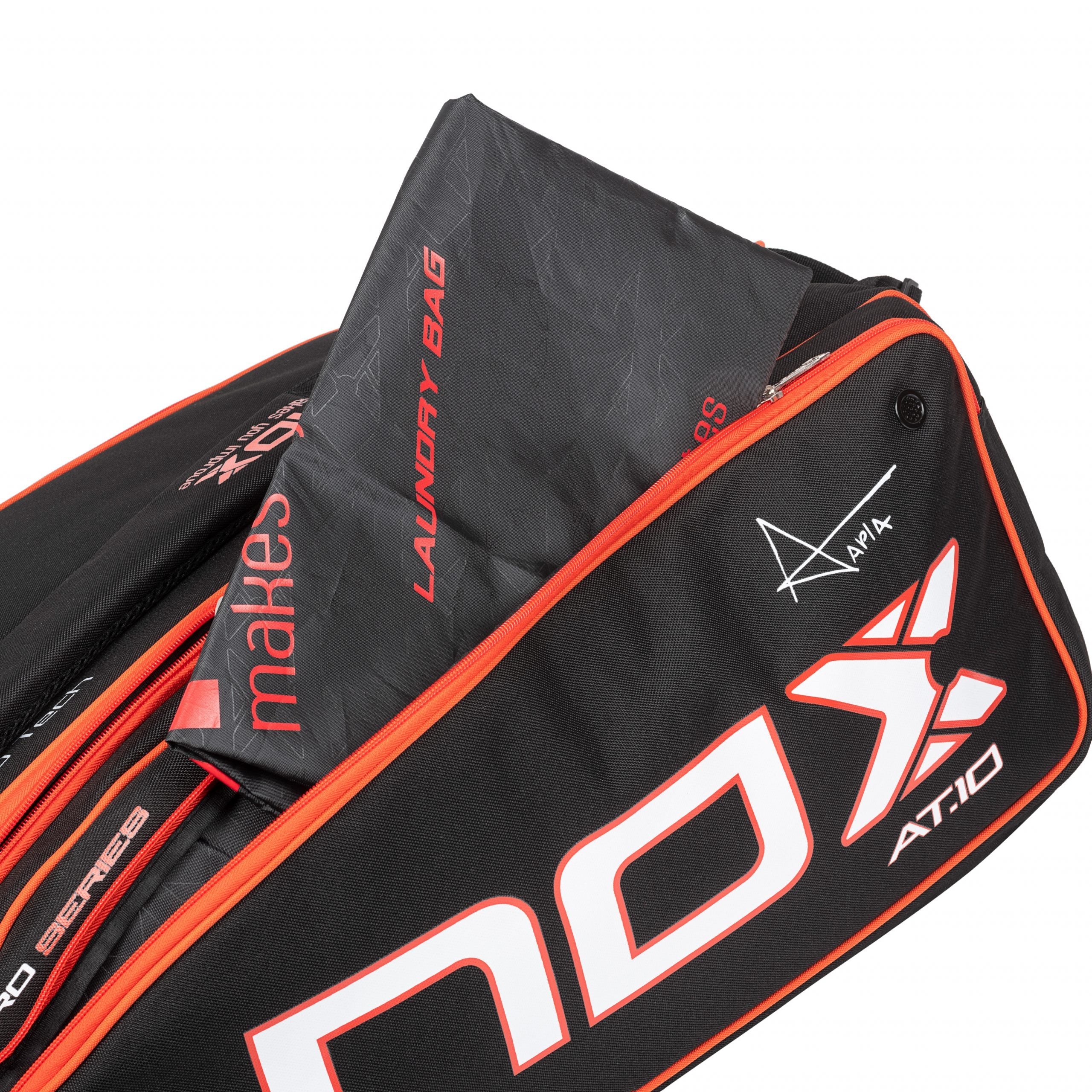 Bolso Paletero Nox AT10 XXL Competition NegroRojo X9 - Sur Sports