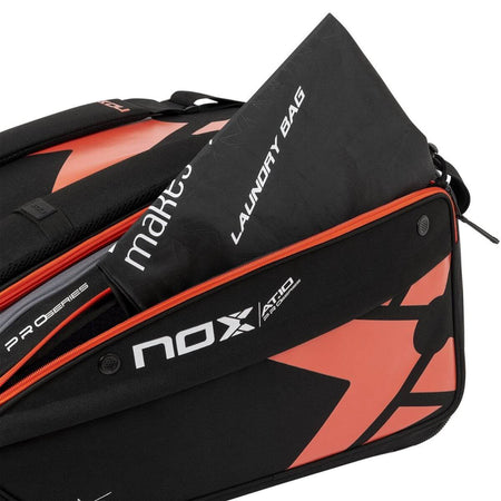 Bolso Paletero Nox AT10 Competition XL Compacto Negro Rojo - Sur Sports
