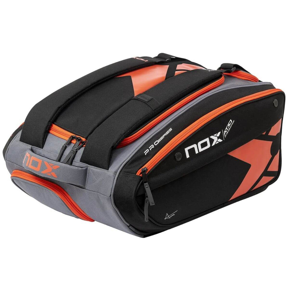 Bolso Paletero Nox AT10 Competition XL Compacto Negro Rojo - Sur Sports