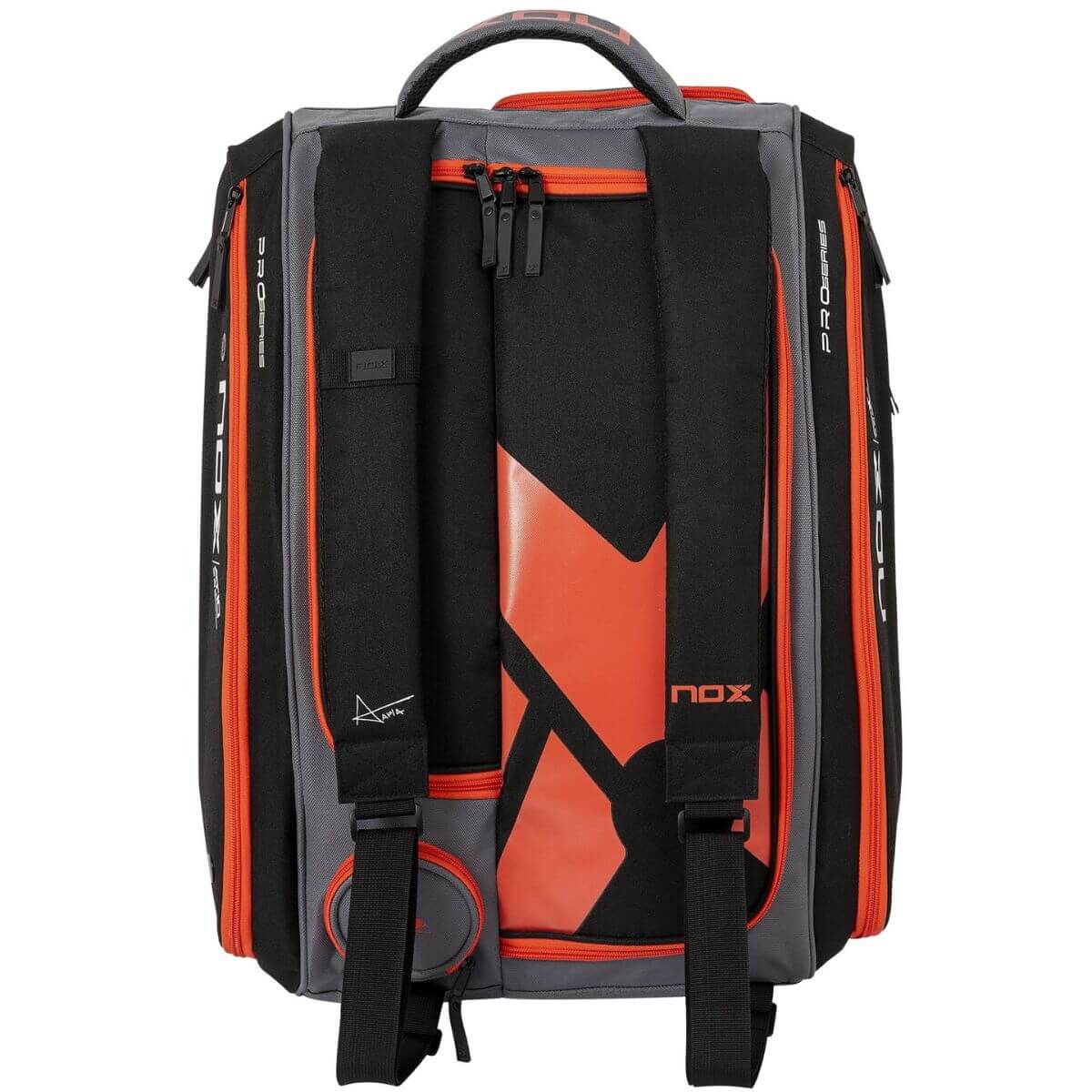 Bolso Paletero Nox AT10 Competition XL Compacto Negro Rojo - Sur Sports