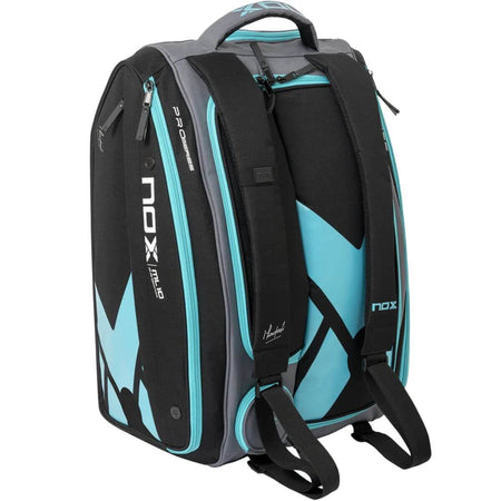 Bolso Paletero Nox ML10 Competition XL Compacto Negro Celeste - Sur Sports
