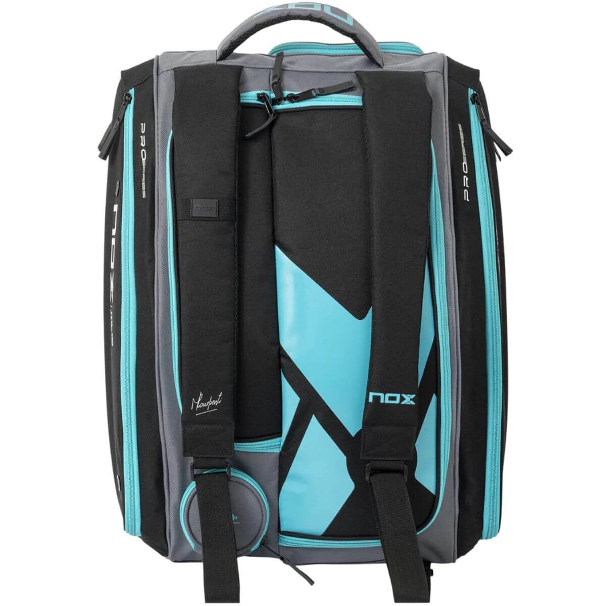 Bolso Paletero Nox ML10 Competition XL Compacto Negro Celeste - Sur Sports