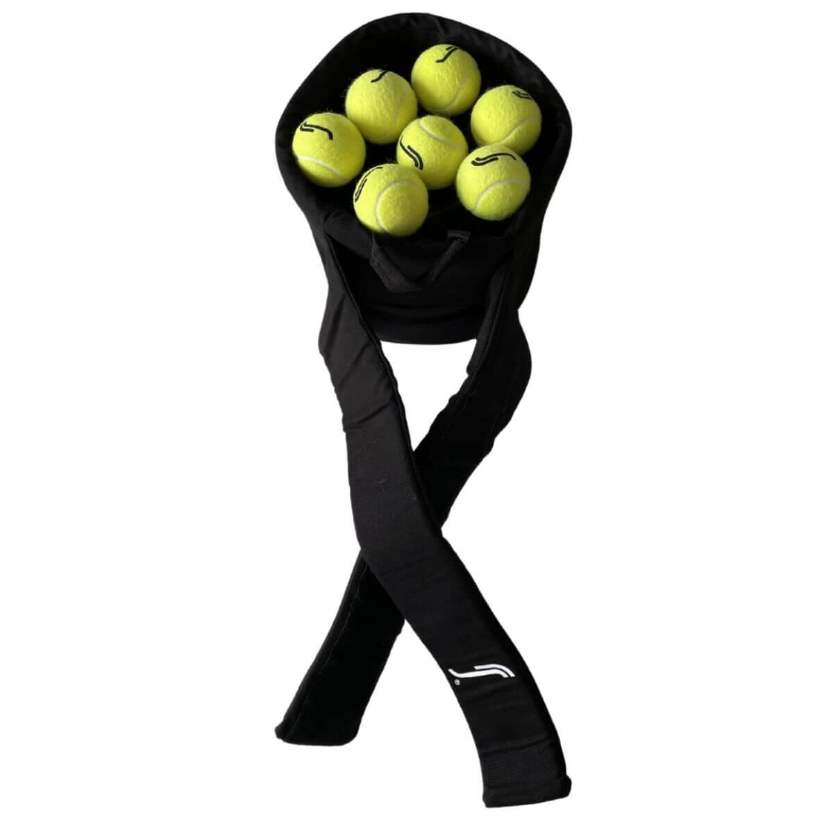 Bolso para pelotas Robin Soderling Negro - Sur Sports