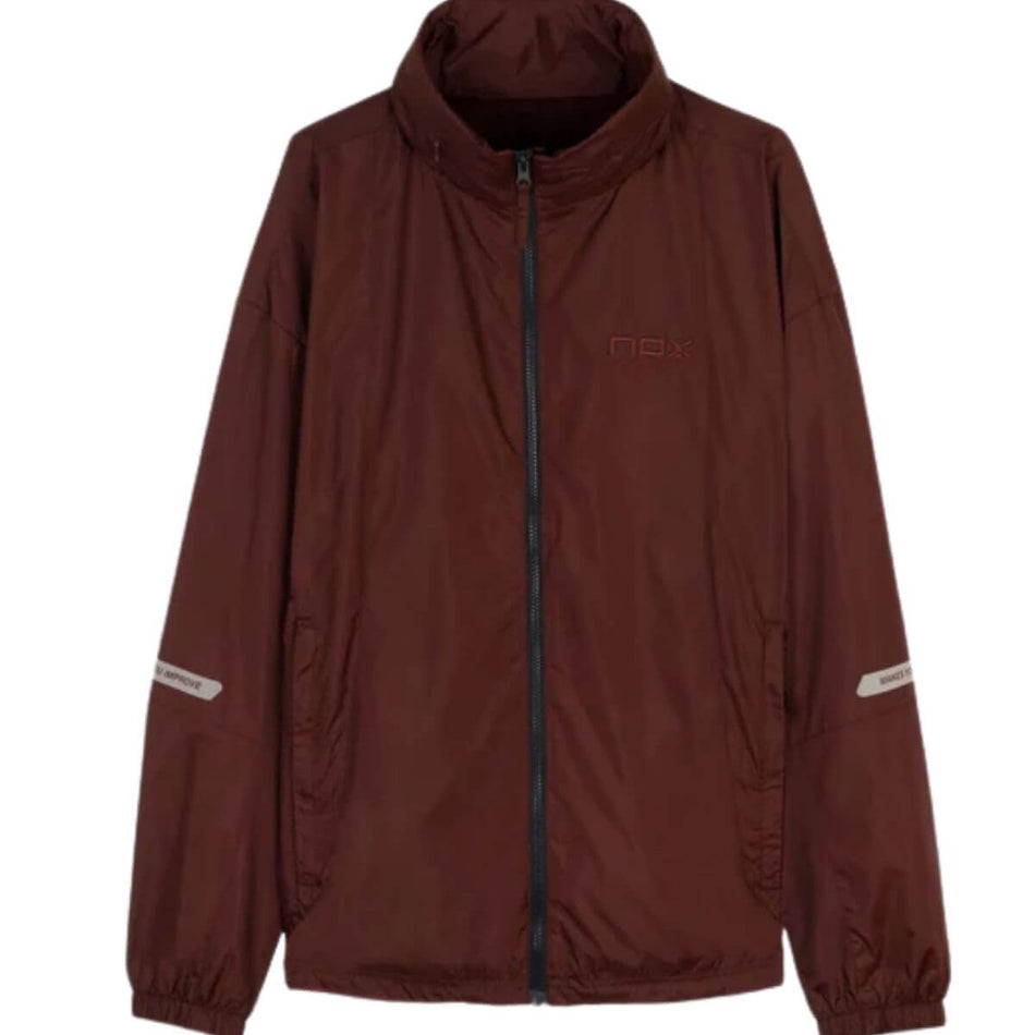 Cortavientos Nox Pro Rojo Café - Sur Sports