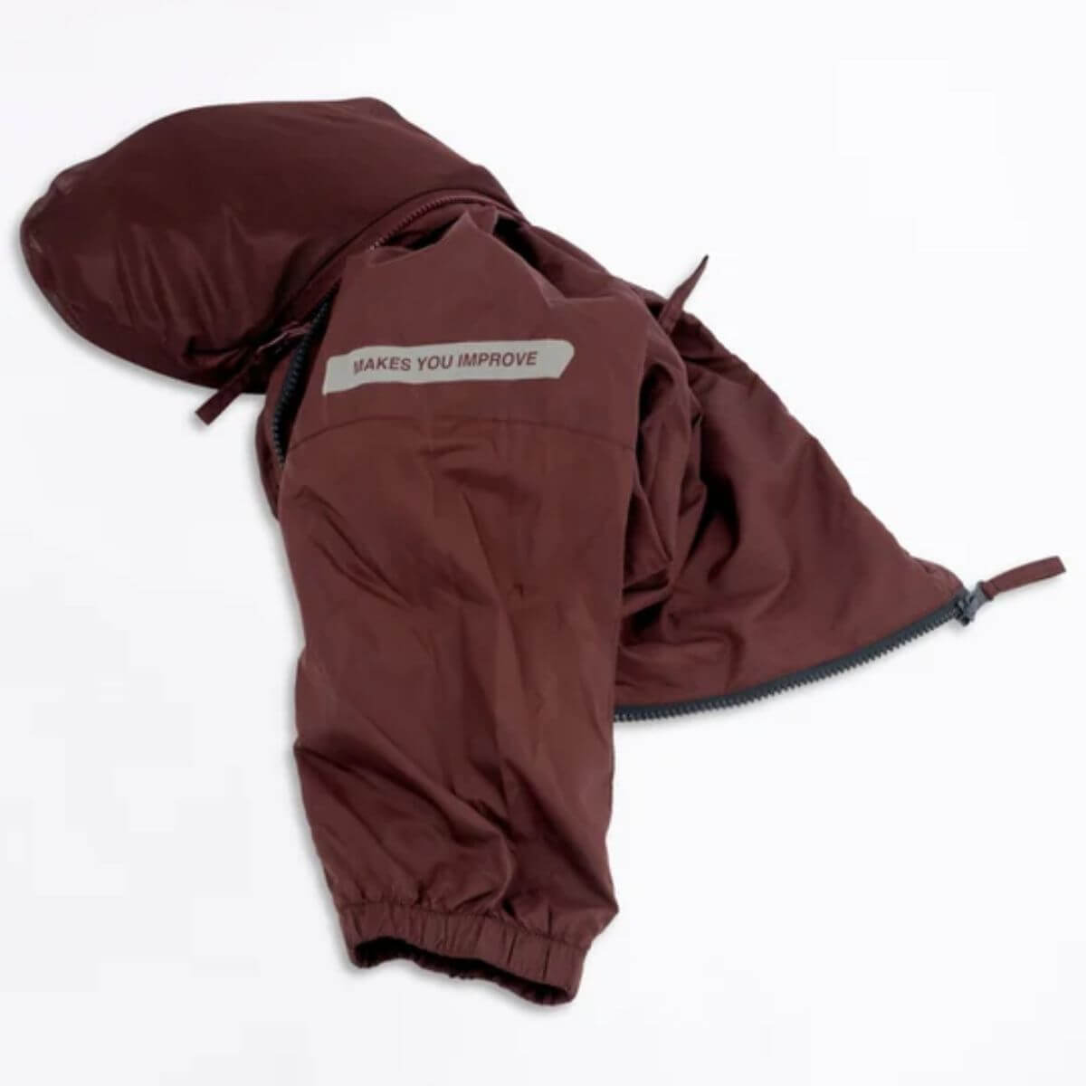 Cortavientos Nox Pro Rojo Café - Sur Sports