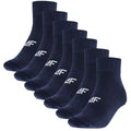 Calcetin 4F Azul Marino X7