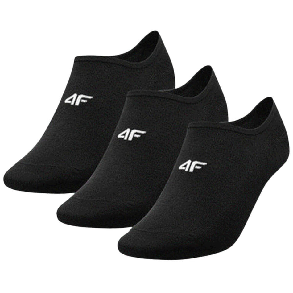 Calcetin 4F Negra X3