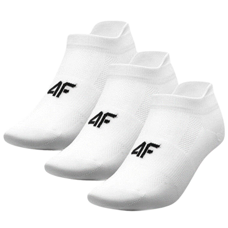 Calcetin 4F Blanca X3