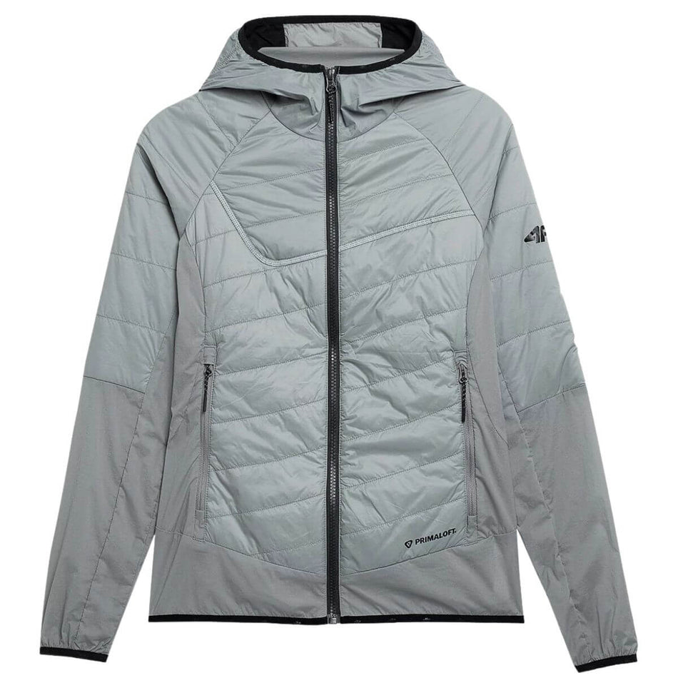 Chaqueta Trekking 4F Mujer Plomo