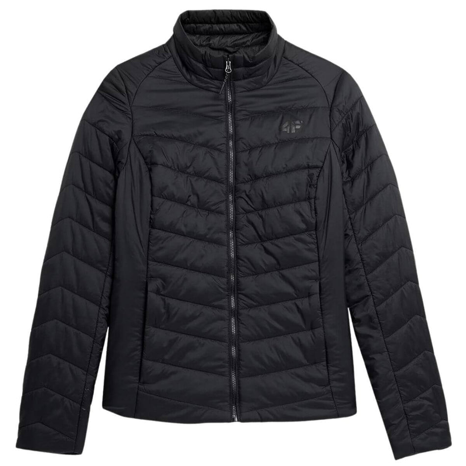 Chaqueta Trekking 4F Mujer Negro