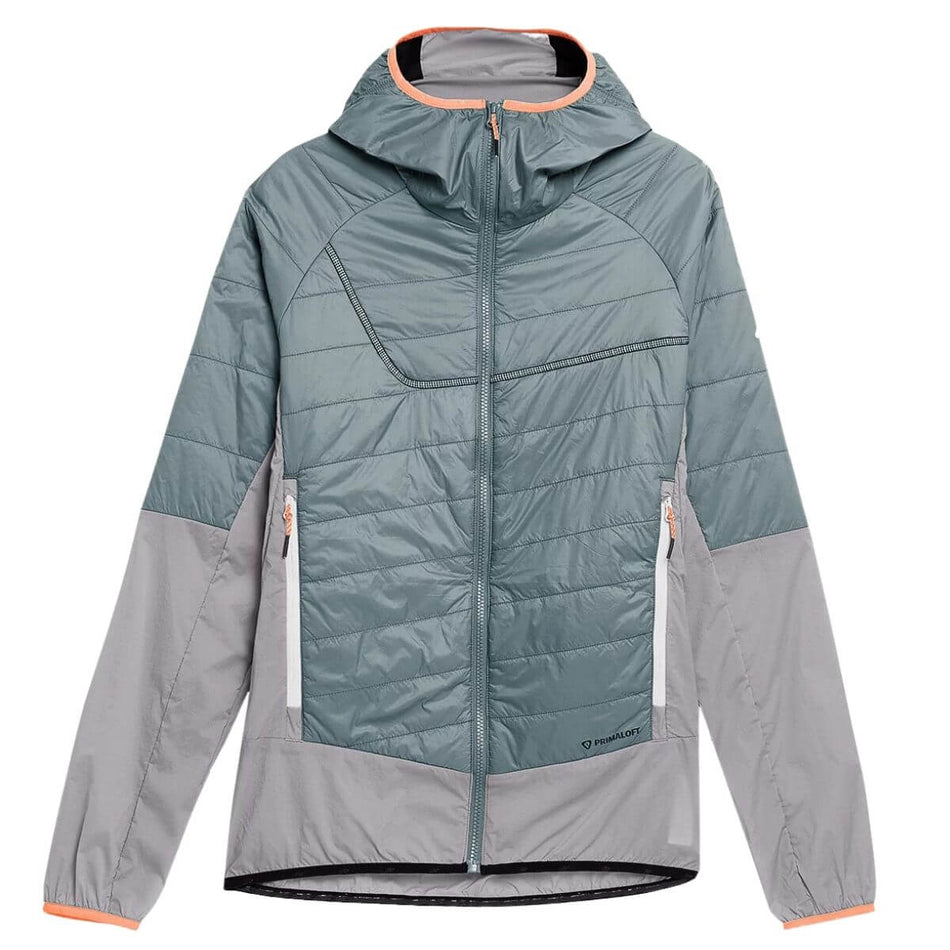 Chaqueta Trekking 4F Kaki Gris