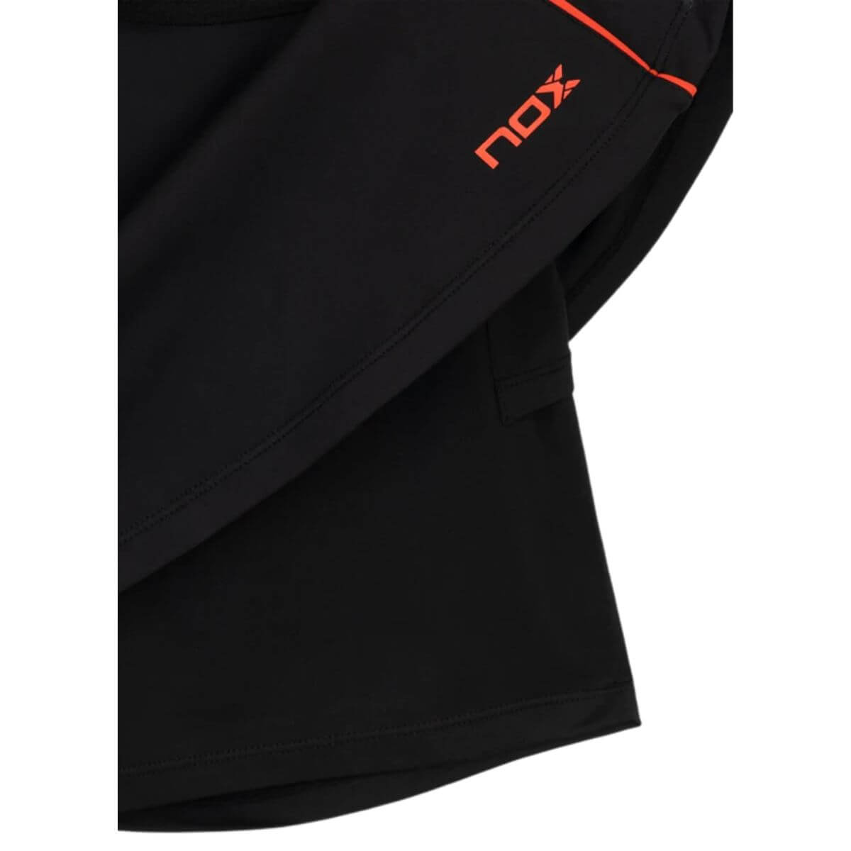 Falda Nox Team Negra Logo Rojo - Sur Sports