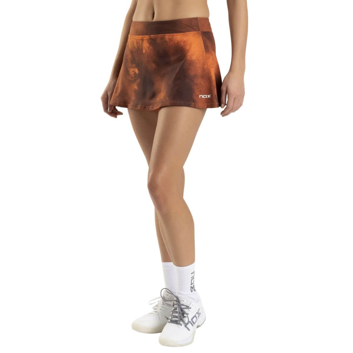 Falda Nox Mujer Pro Tormenta Mandarina - Sur Sports