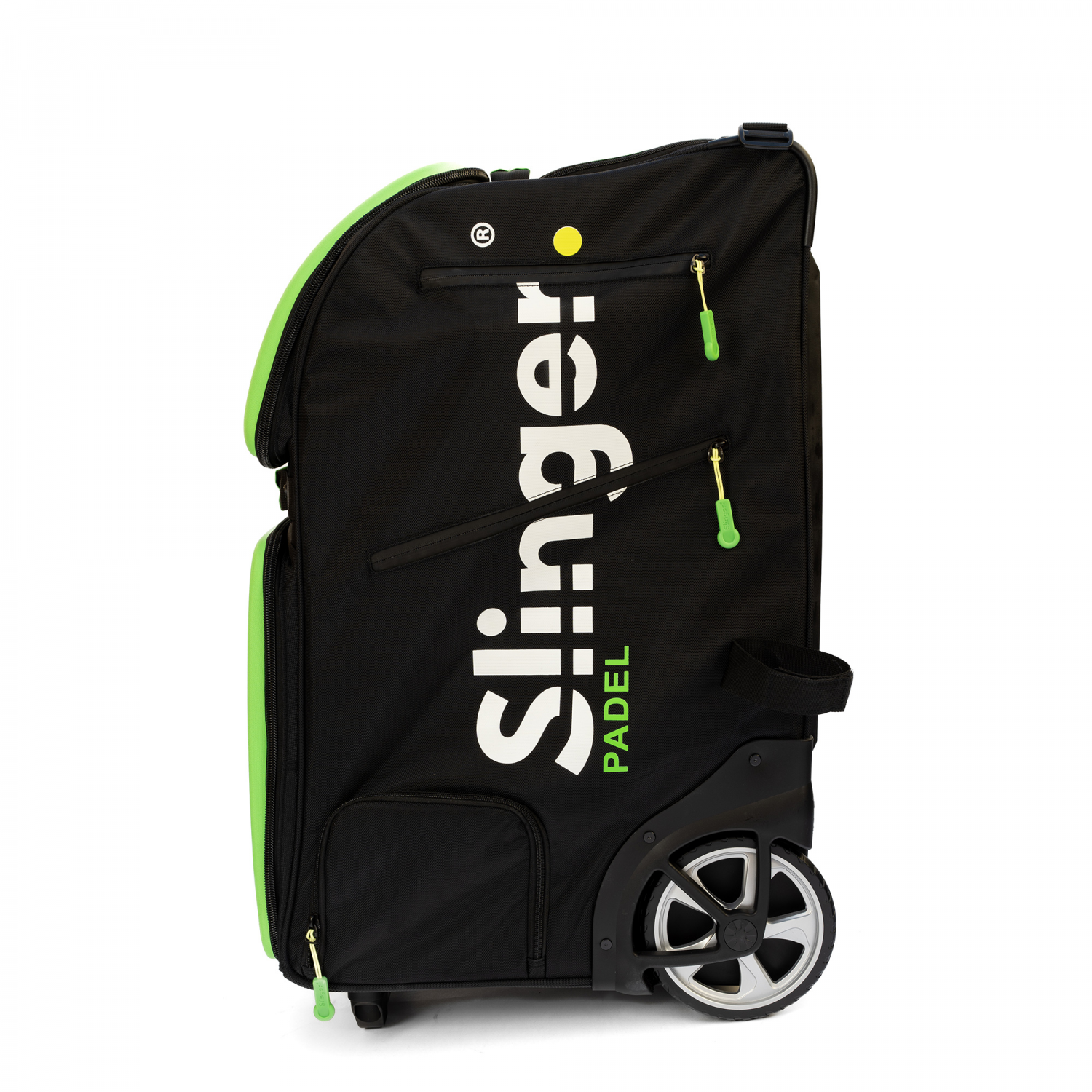 Maquina Lanza Pelotas SLINGER Padel Verde-Negro