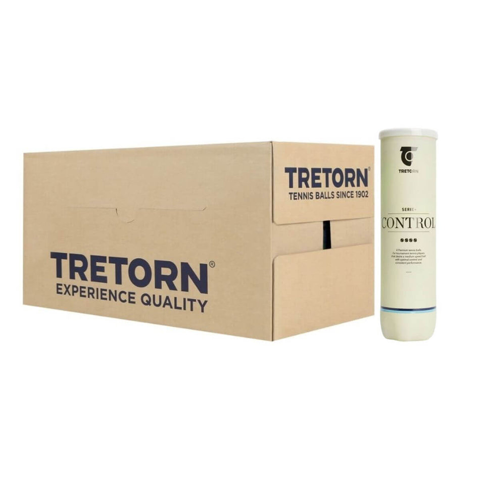 Caja de Pelotas Tretorn Serie+ Control X4 - 18 unidades