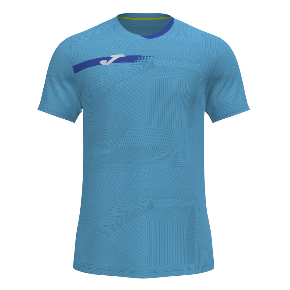 Polera Joma Torneo Manga Corta Celeste Azul