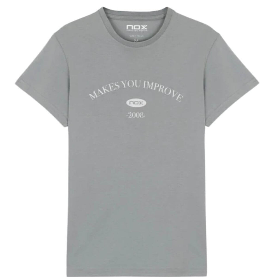 Polera Nox Mujer Basic Gris