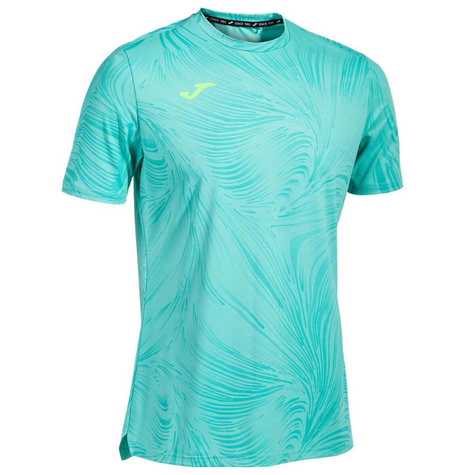 Polera Joma Challenge Manga Corta Turquesa