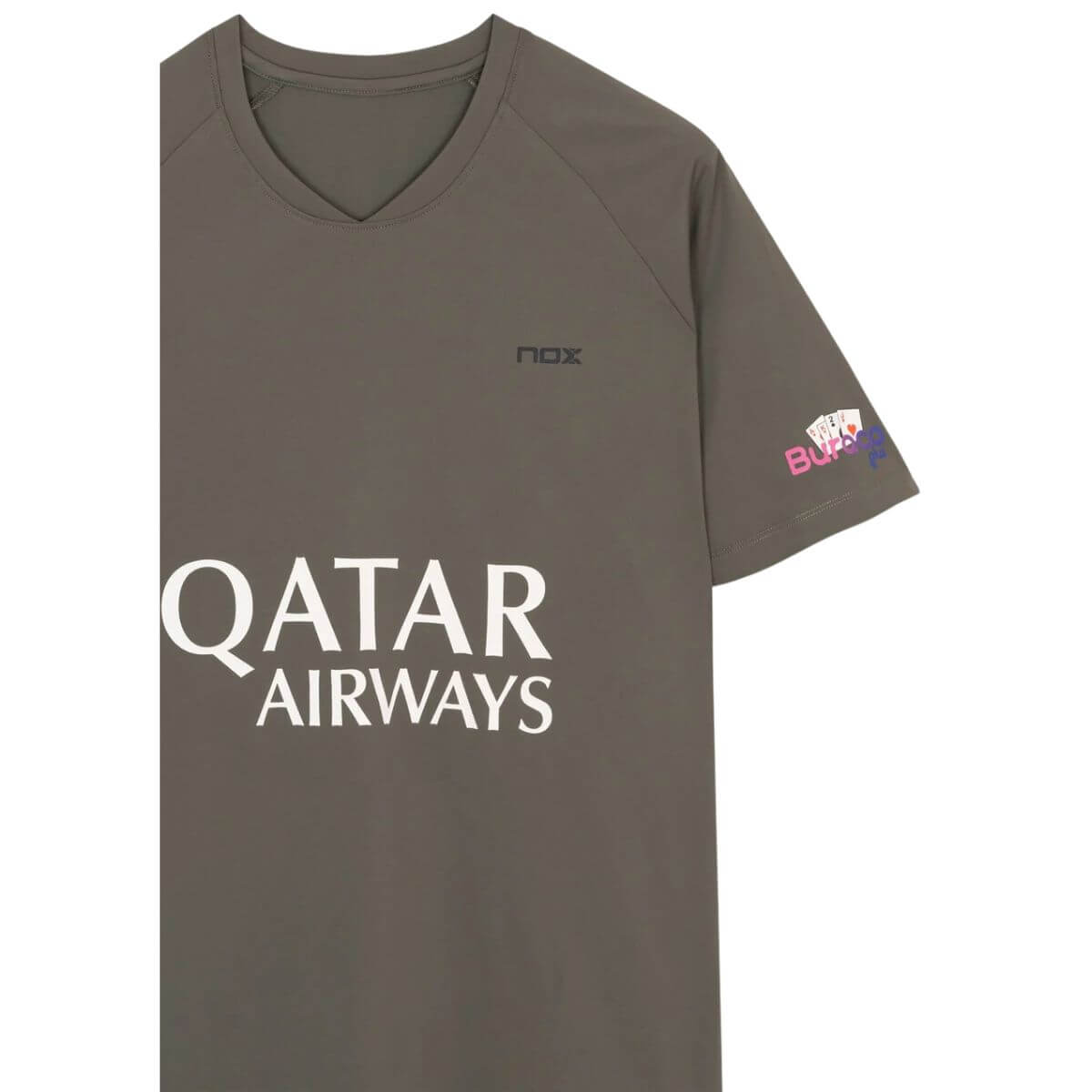 Polera Nox Sponsor AT10 Verde Oliva 2023
