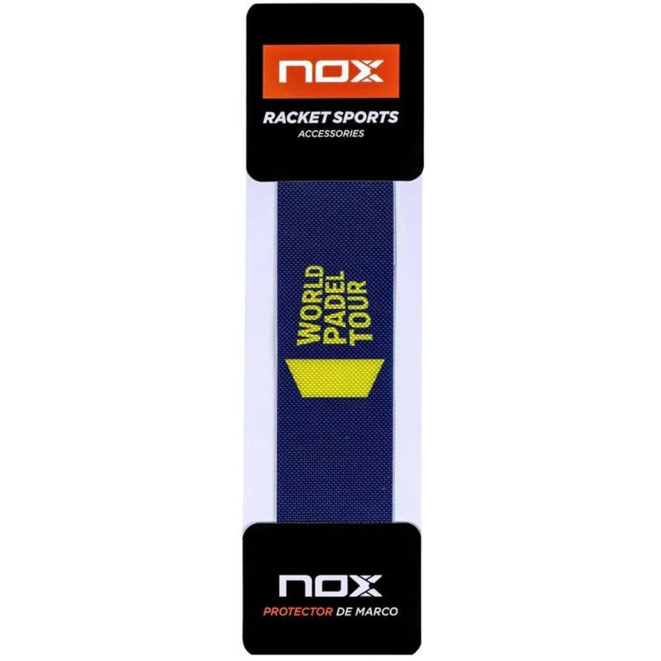 Protector Pala Nox WPT Azul Marino Logo Amarillo