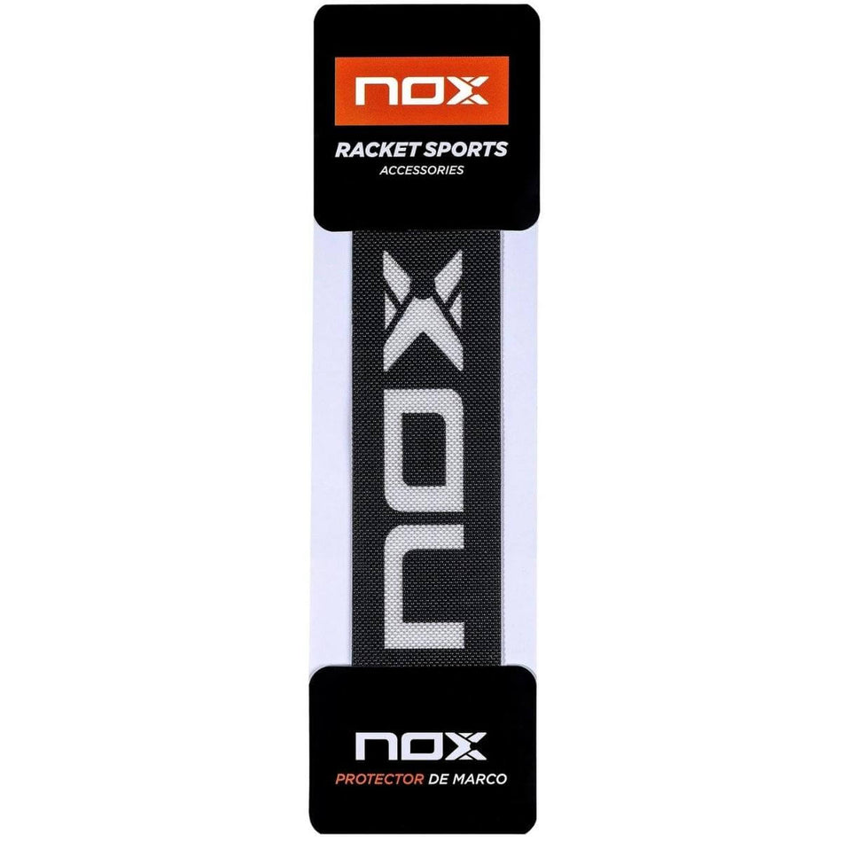 Protector Pala Nox Negro Logo Horizontal Blanco