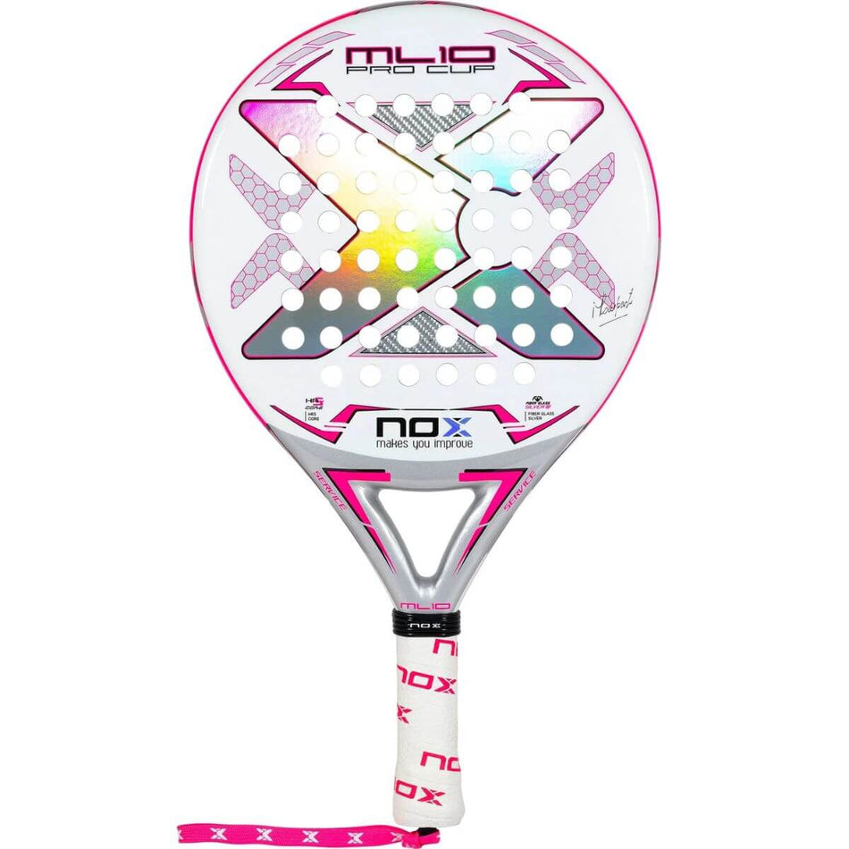 Pala Padel Nox ML10 Pro Cup Silver (360-375gr) 2023-2024