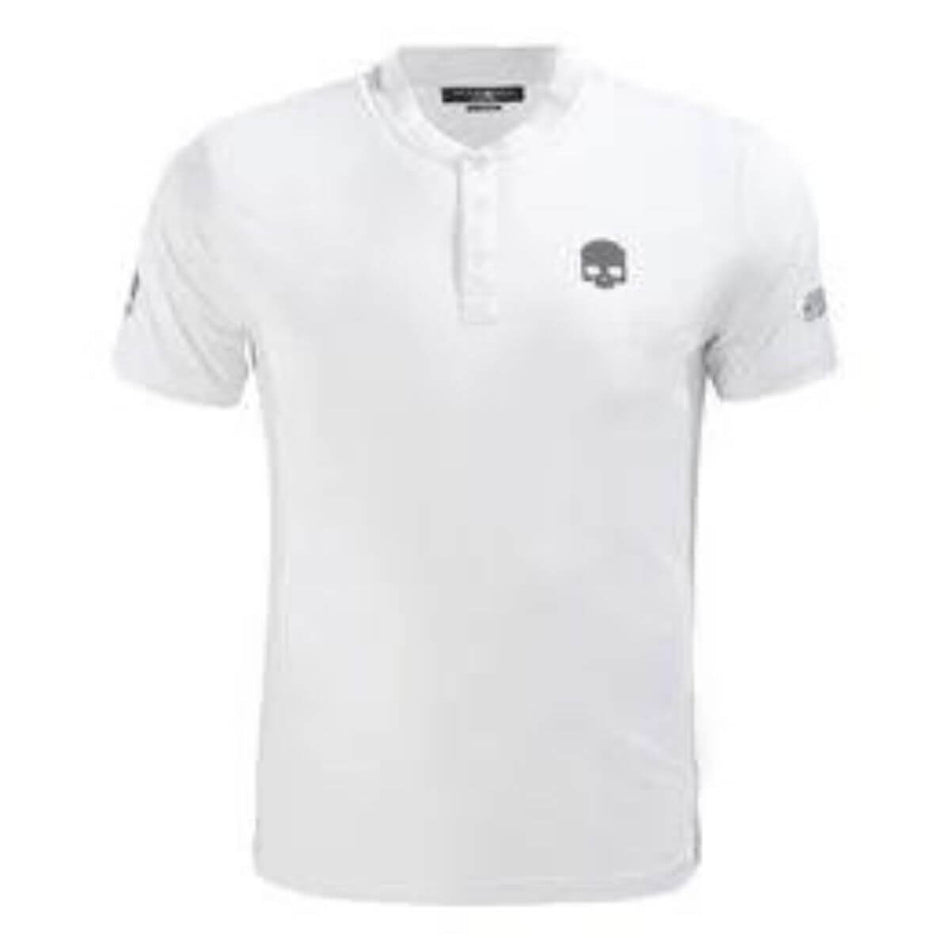 Polera Hydrogen Serafino Técnica Wimbledon Blanca
