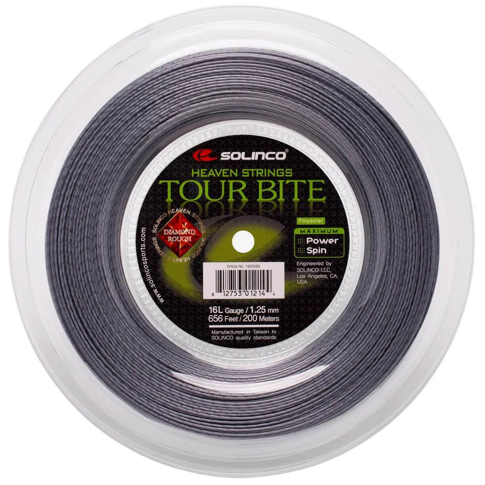 Rollo de cuerda Solinco Tour Bite Diamond Rough