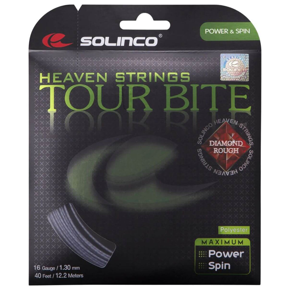 Cuerda Solinco Tour Bite 16 Diamond Rough (12m)