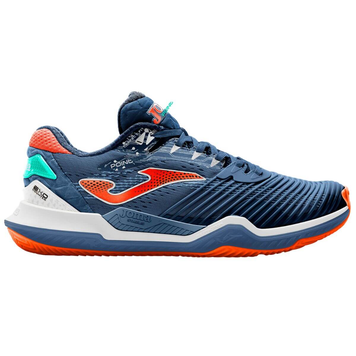Zapatilla Joma T.Point 2303 Azul Rojo