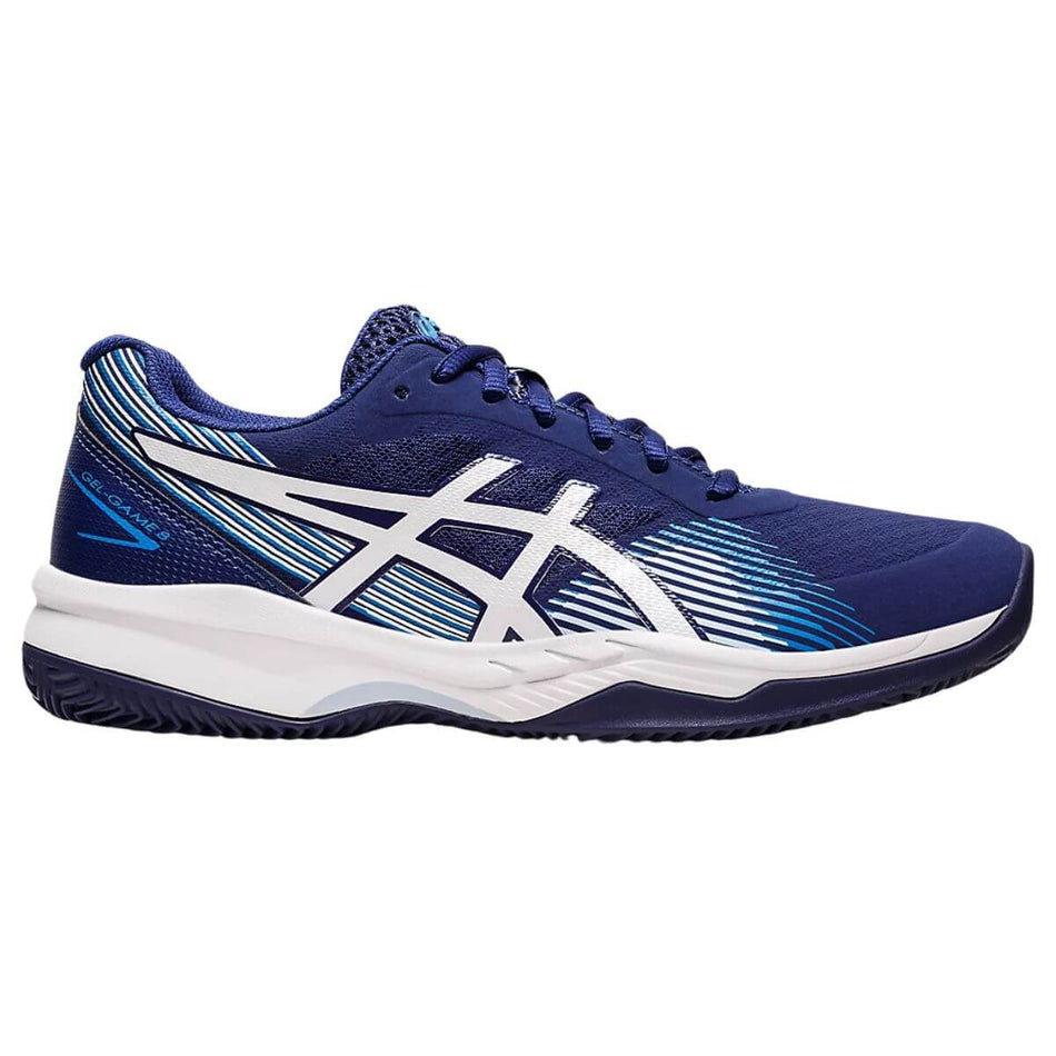 Zapatilla Asics Mujer Gel Game 8 Clay Azul Celeste