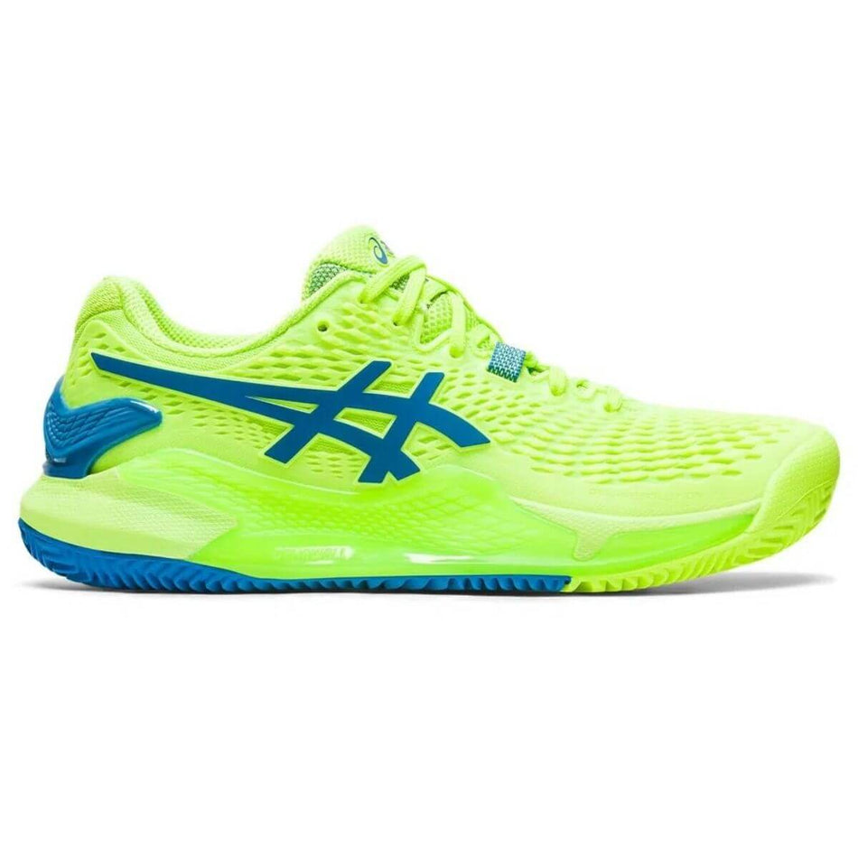 Zapatilla Asics Mujer Gel Resolution 9 Clay Hazard Green Blue