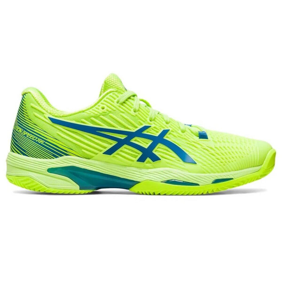 Zapatilla Asics Mujer Solution Speed FF2 Clay Hazard Green Reborn Blue