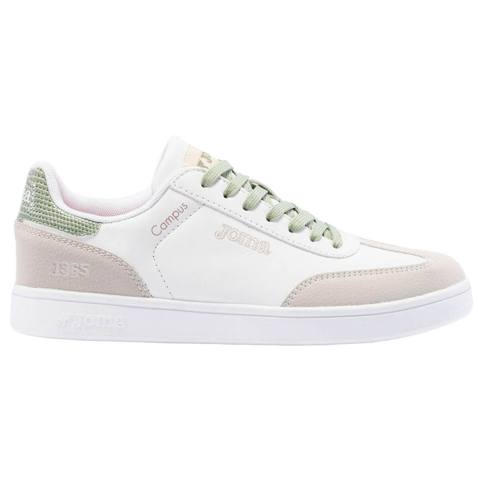 Zapatilla Joma Campus Lady 2415 Blanca Verde