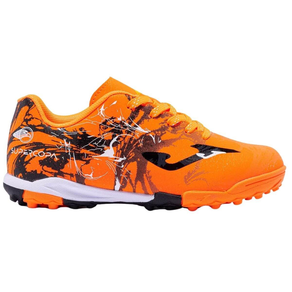 Zapatilla Joma Super Copa Jr 2408 Orange Turf (Pasto Sintetico)