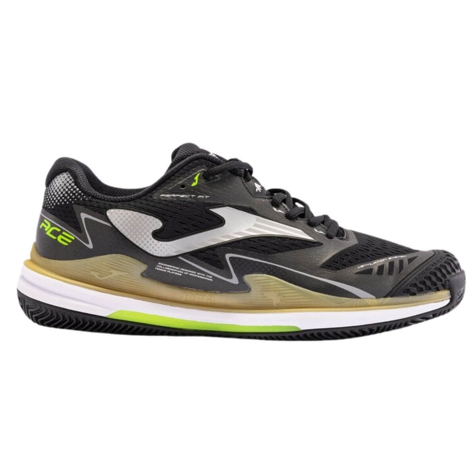 Zapatilla Joma Ace Men 2401 Negra Dorada