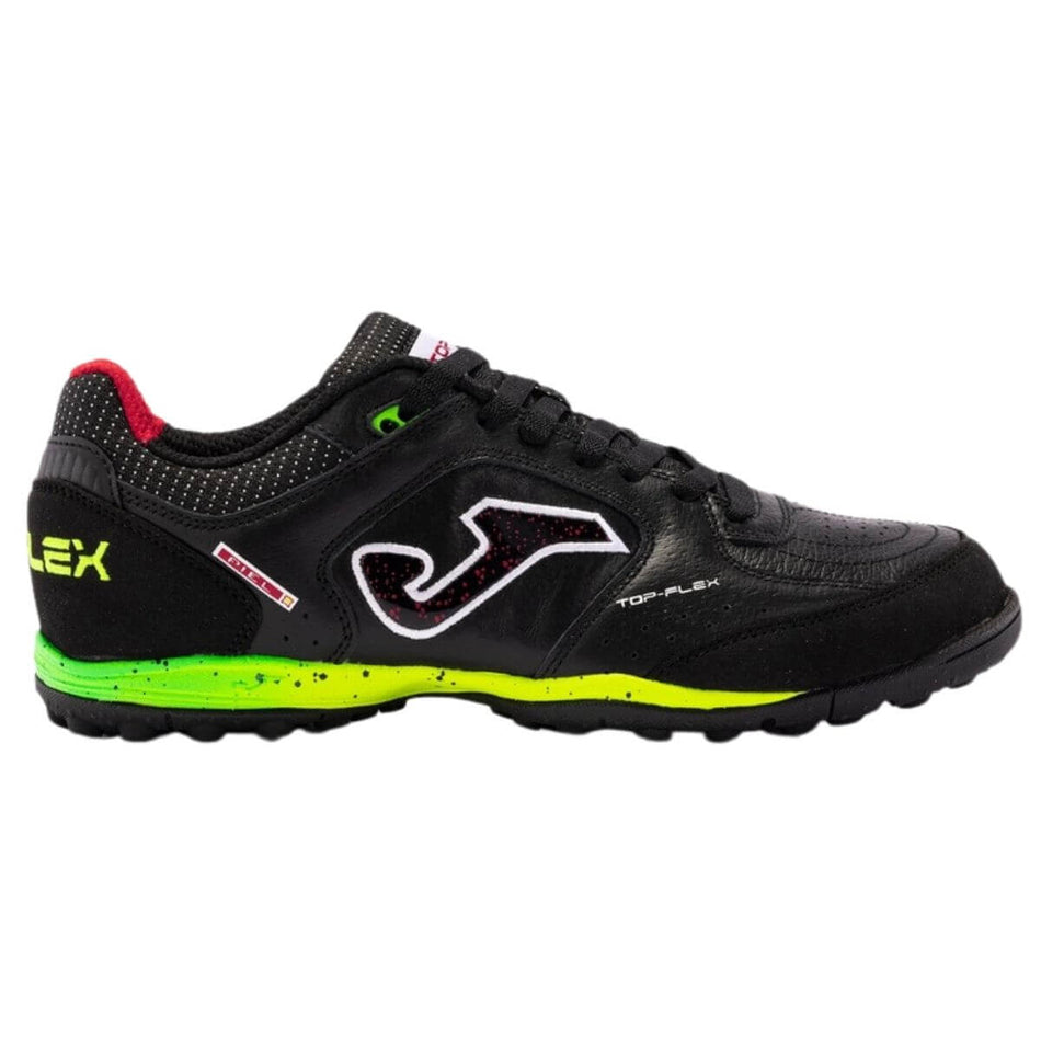 Zapatilla Joma Top Flex 2401 Negra Turf (Pasto Sintetico)