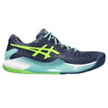 Zapatilla Asics Gel Resolution 9 Padel Thunder Blue Electric Lime