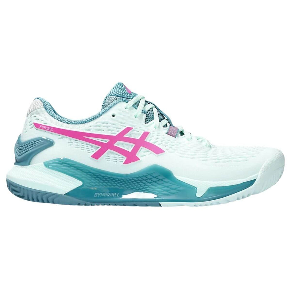 Zapatilla Asics Mujer Gel Resolution 9 Padel Soothing Sea Hot Pink