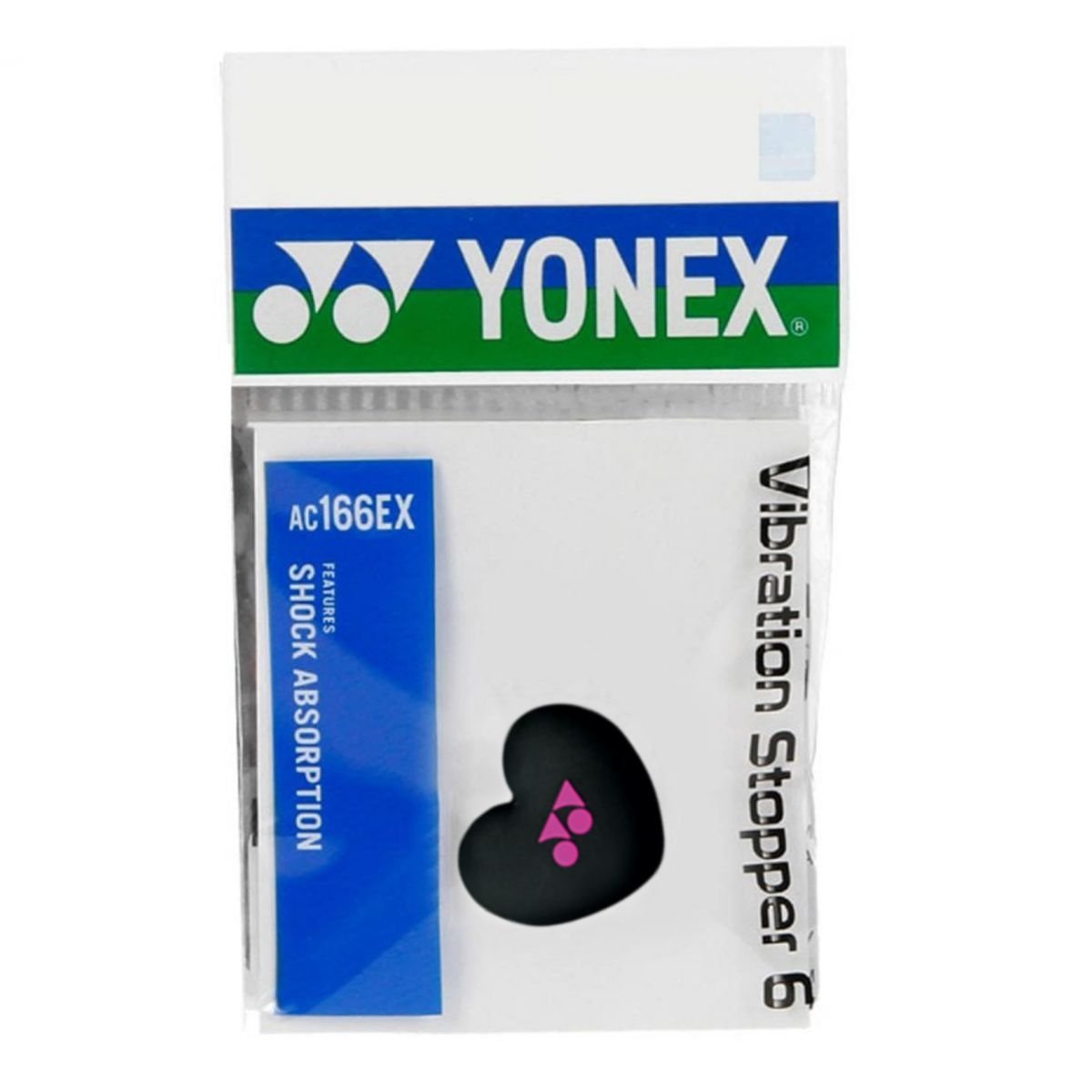 Antivibrador Stopper 6 Corazon Negro - Sur SportsAccesorios