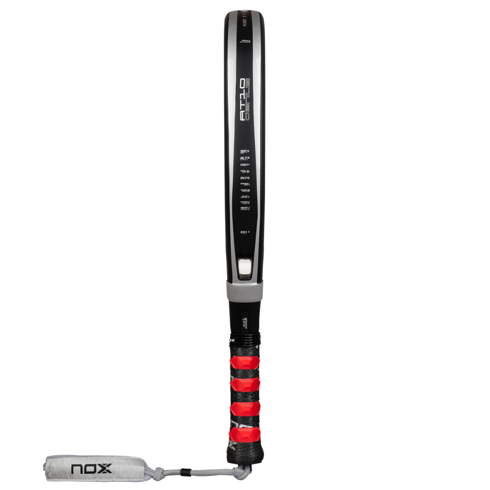 Pala de Padel Nox AT10 Genius Attack 18K Alum 2026 + Tarro de pelotas +Overgrip + Protector